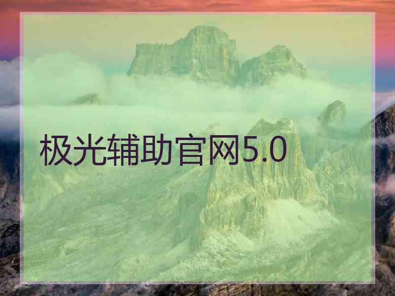 极光辅助官网5.0 极光辅助官网5.0