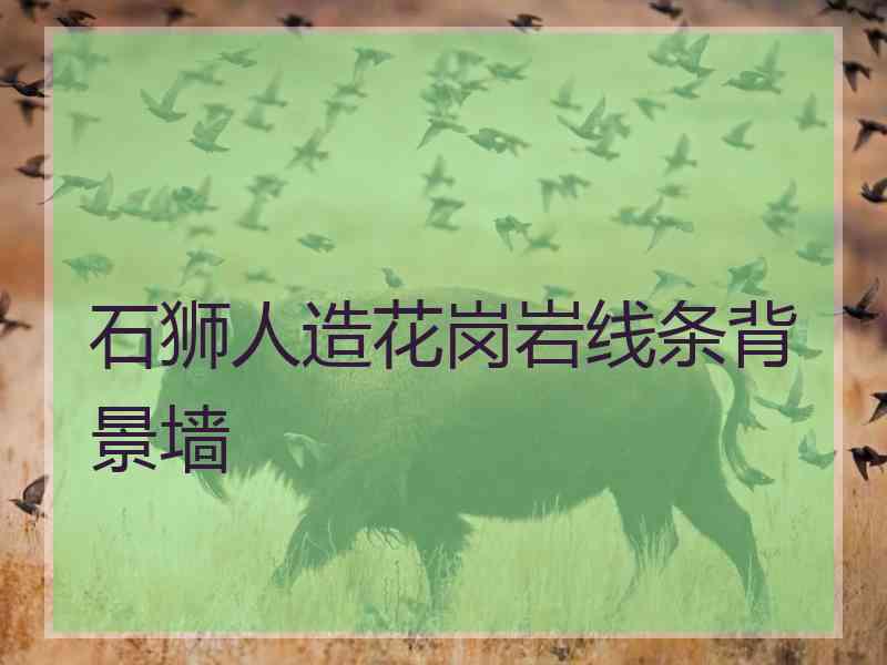 石狮人造花岗岩线条背景墙 石狮人造花岗岩线条背景墙