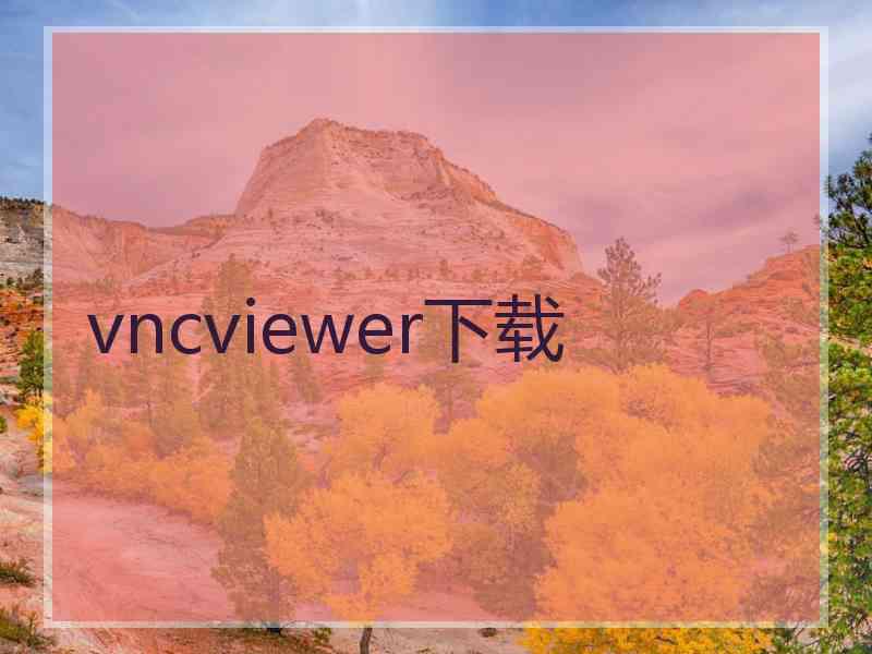 vncviewer下载 vncviewer下载