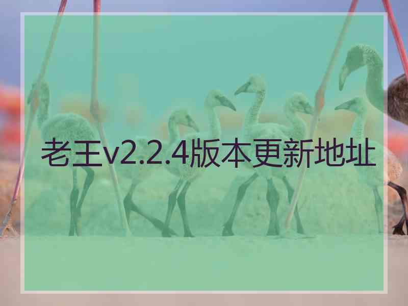 老王v2.2.4版本更新地址