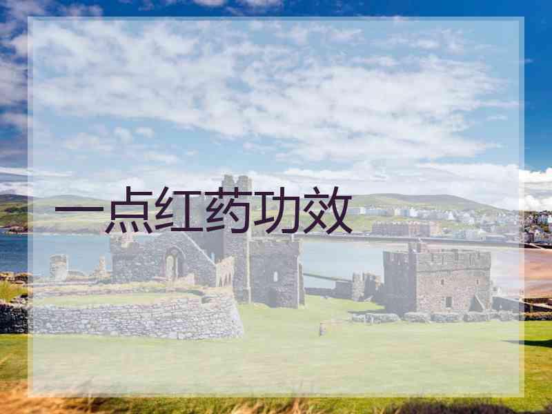 一点红药功效