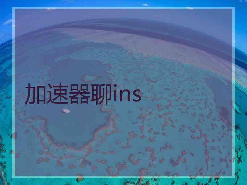 加速器聊ins
