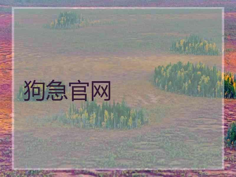 狗急官网