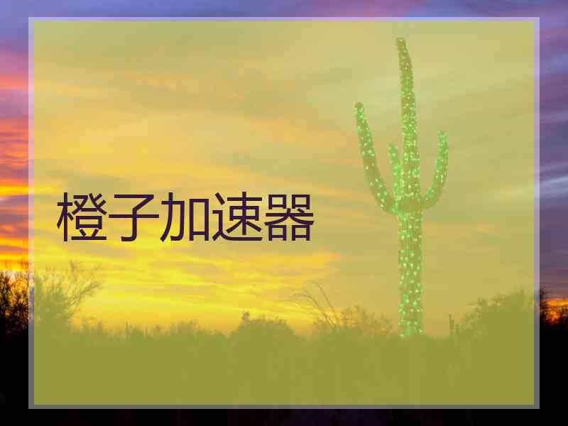 橙子加速器