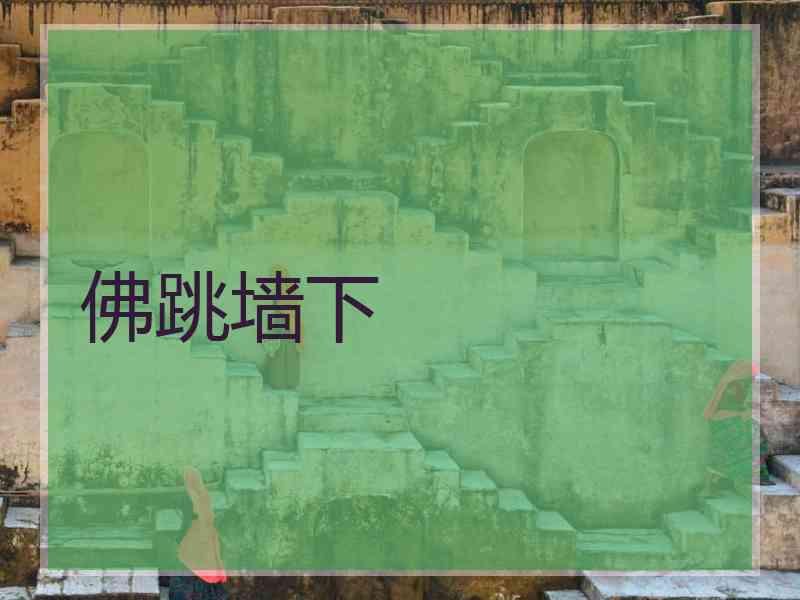 佛跳墙下