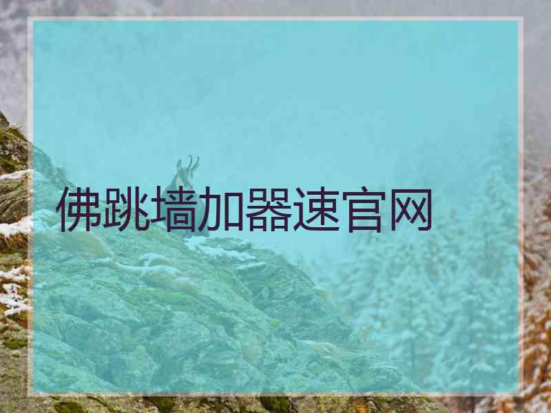 佛跳墙加器速官网