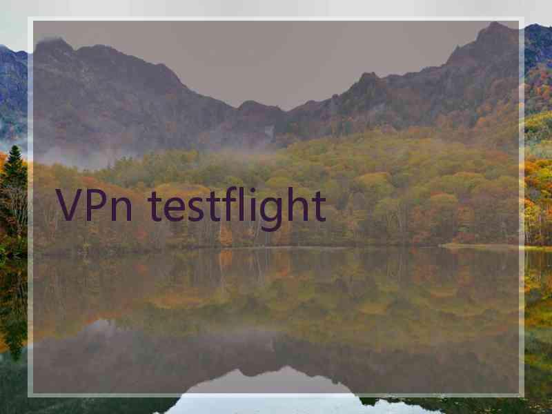 VPn testflight