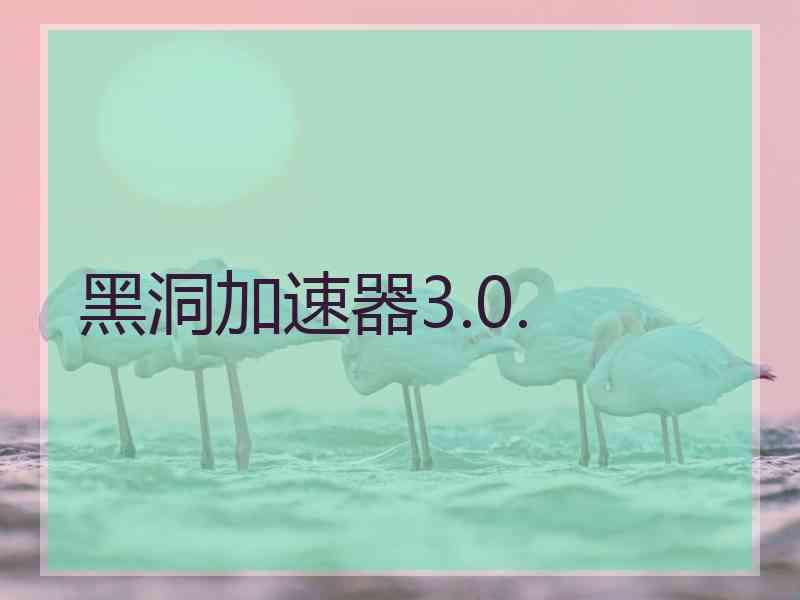 黑洞加速器3.0.