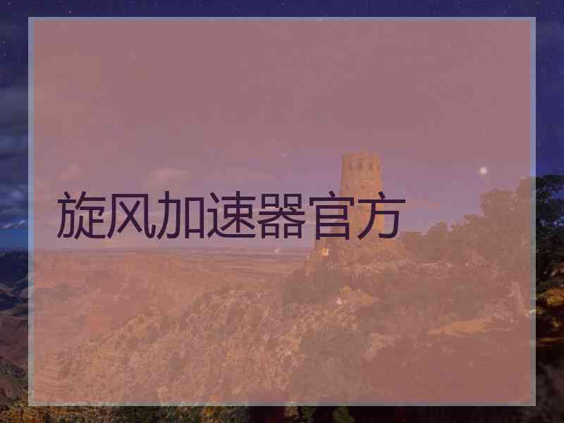 旋风加速器官方