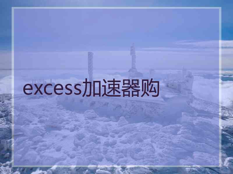 excess加速器购