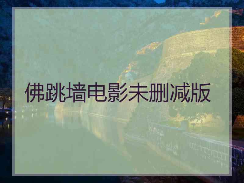 佛跳墙电影未删减版