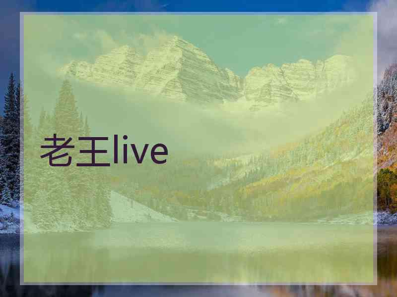 老王live