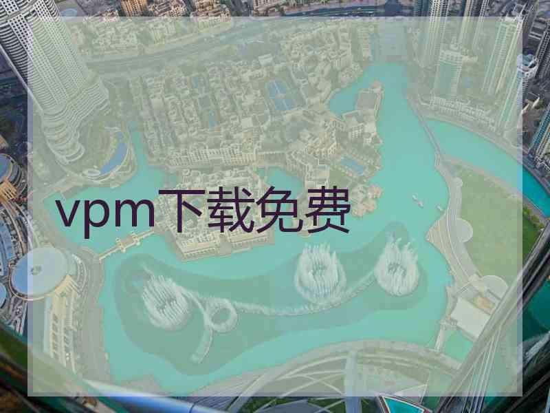 vpm下载免费