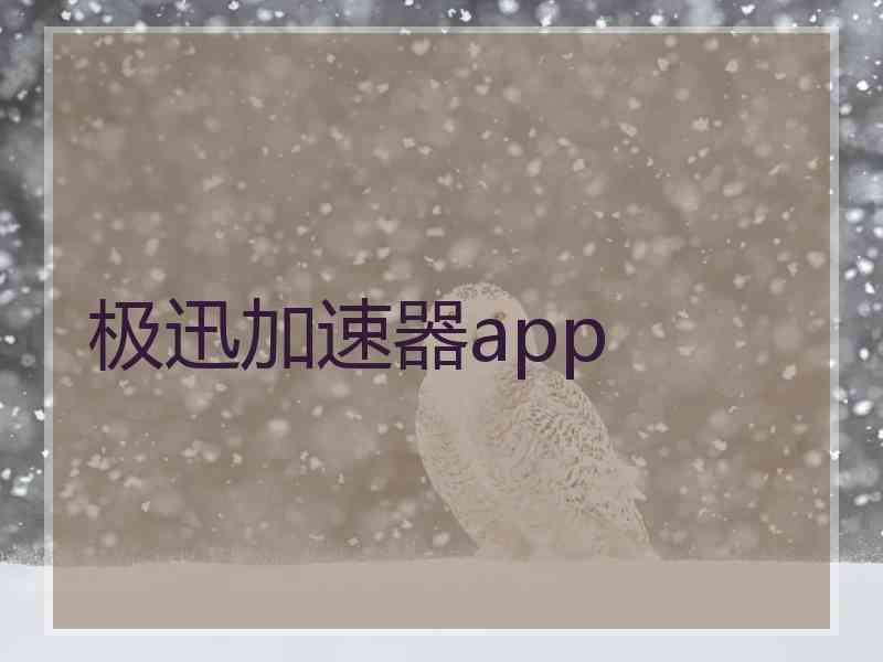 极迅加速器app