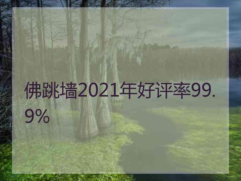 佛跳墙2021年好评率99.9%