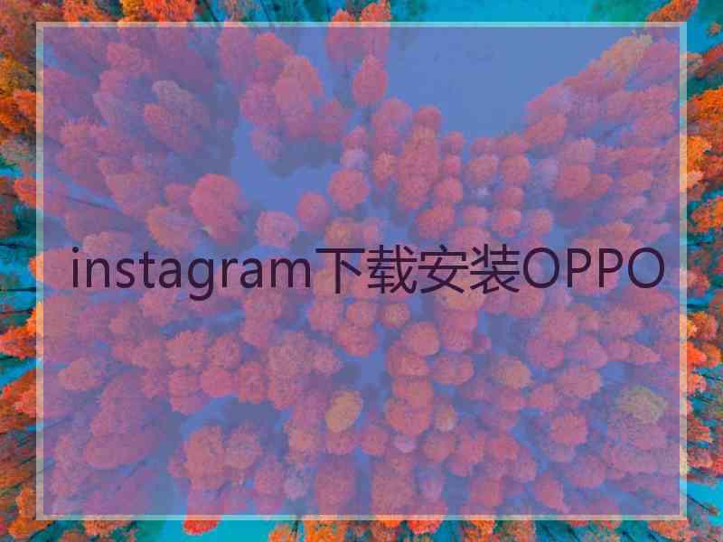 instagram下载安装OPPO