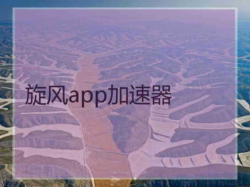 旋风app加速器