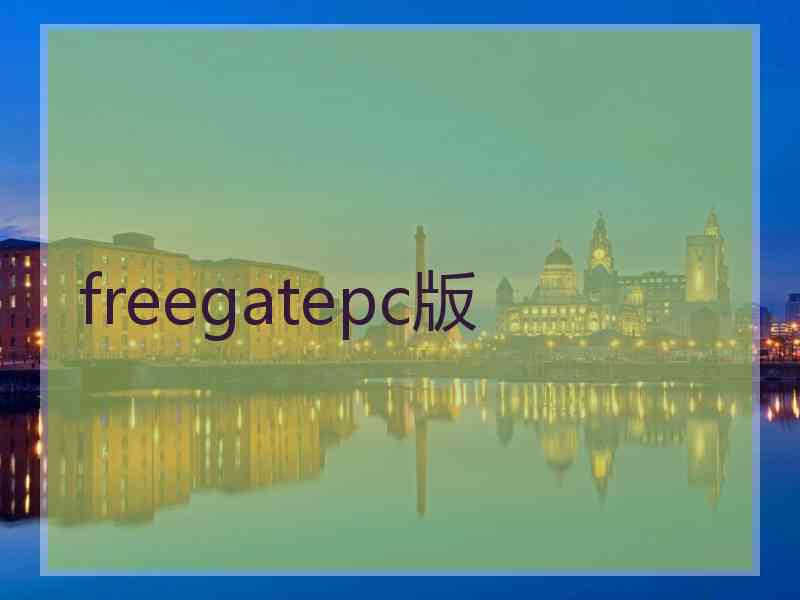freegatepc版