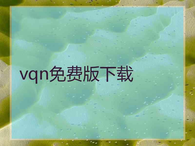 vqn免费版下载