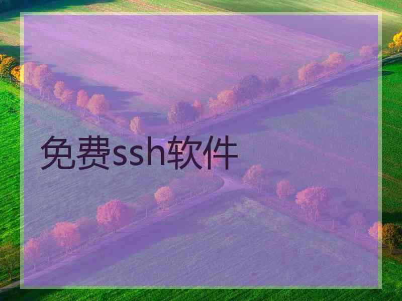 免费ssh软件