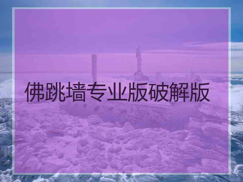 佛跳墙专业版破解版