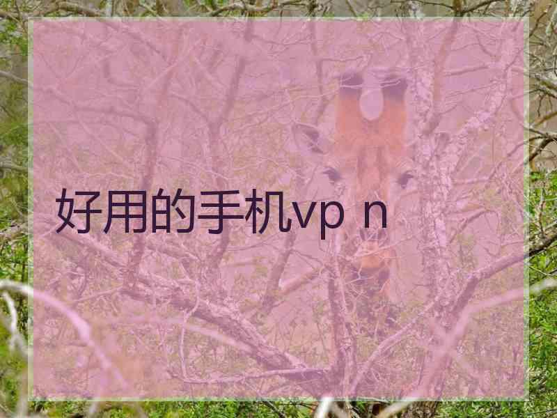 好用的手机vp n