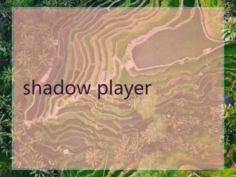 shadow player