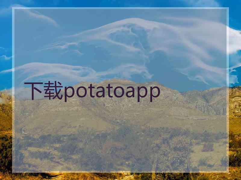 下载potatoapp