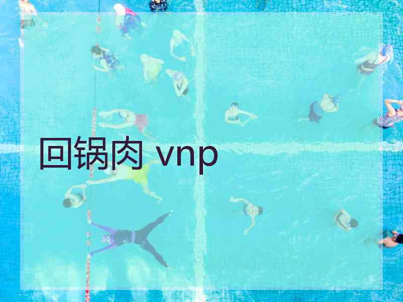 回锅肉 vnp
