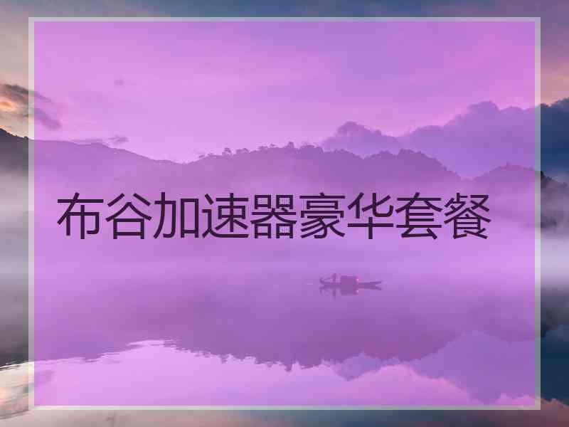 布谷加速器豪华套餐
