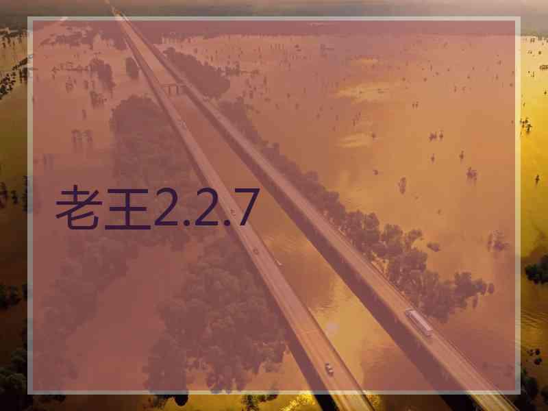 老王2.2.7