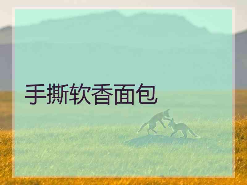 手撕软香面包