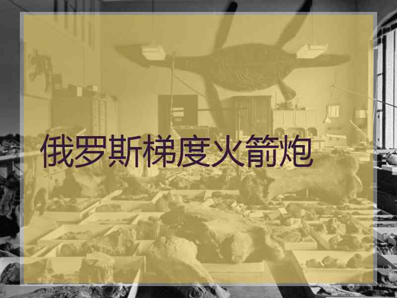 俄罗斯梯度火箭炮