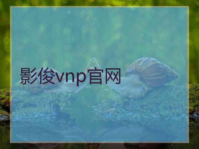 影俊vnp官网