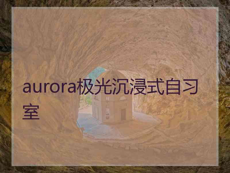 aurora极光沉浸式自习室