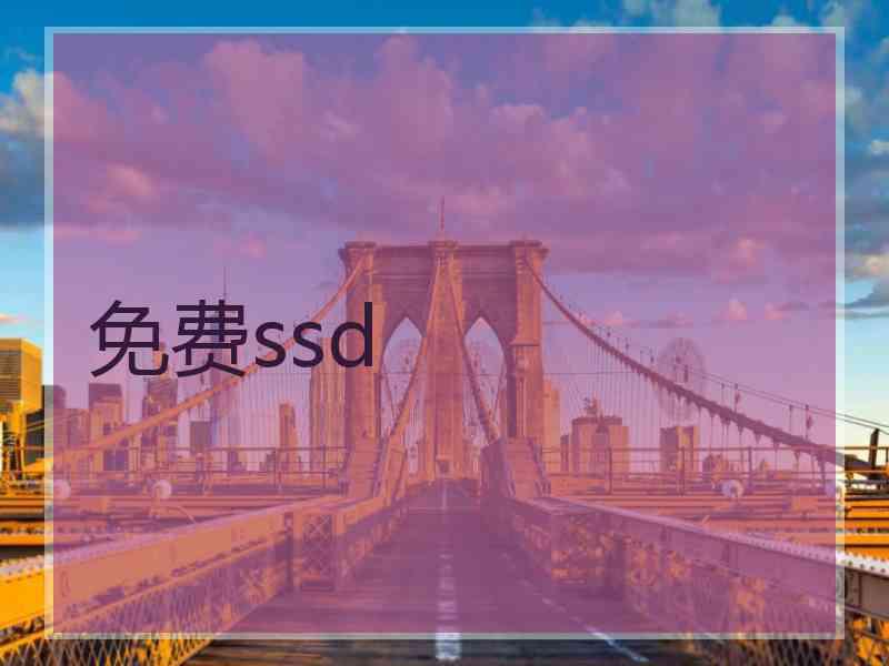 免费ssd