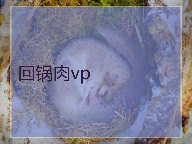 回锅肉vp