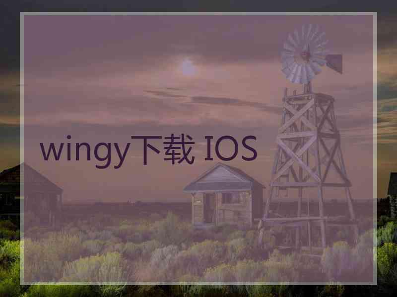 wingy下载 IOS