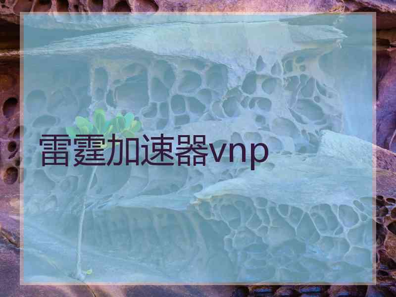 雷霆加速器vnp