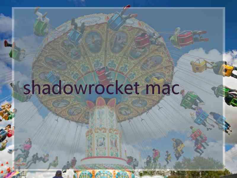 shadowrocket mac