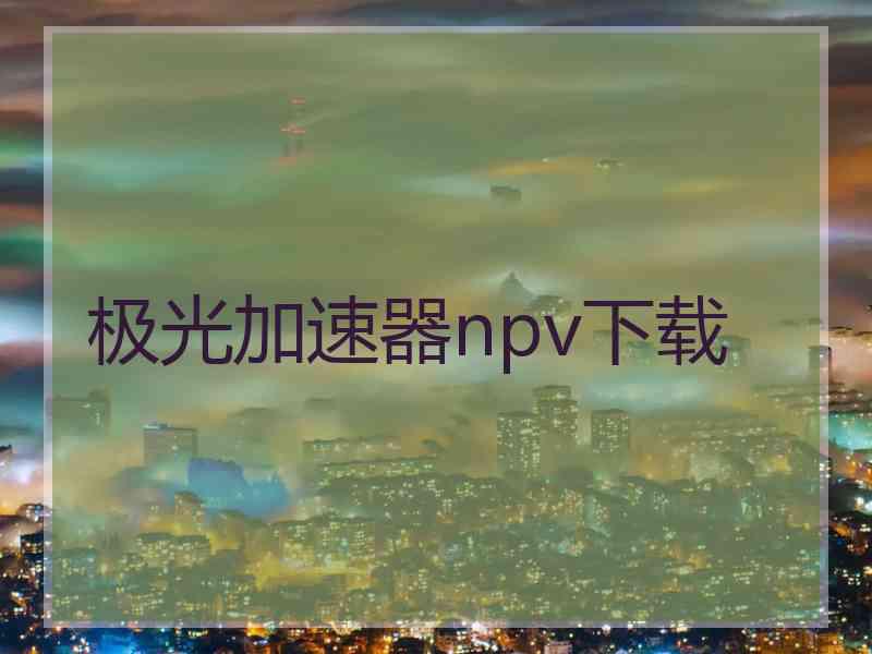 极光加速器npv下载