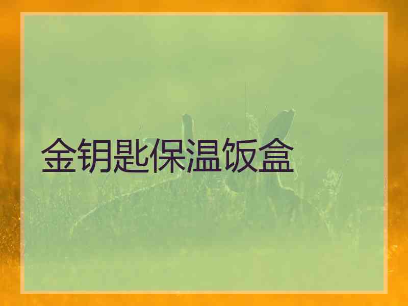 金钥匙保温饭盒