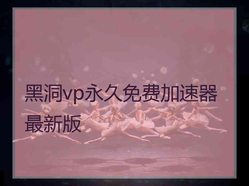 黑洞vp永久免费加速器最新版