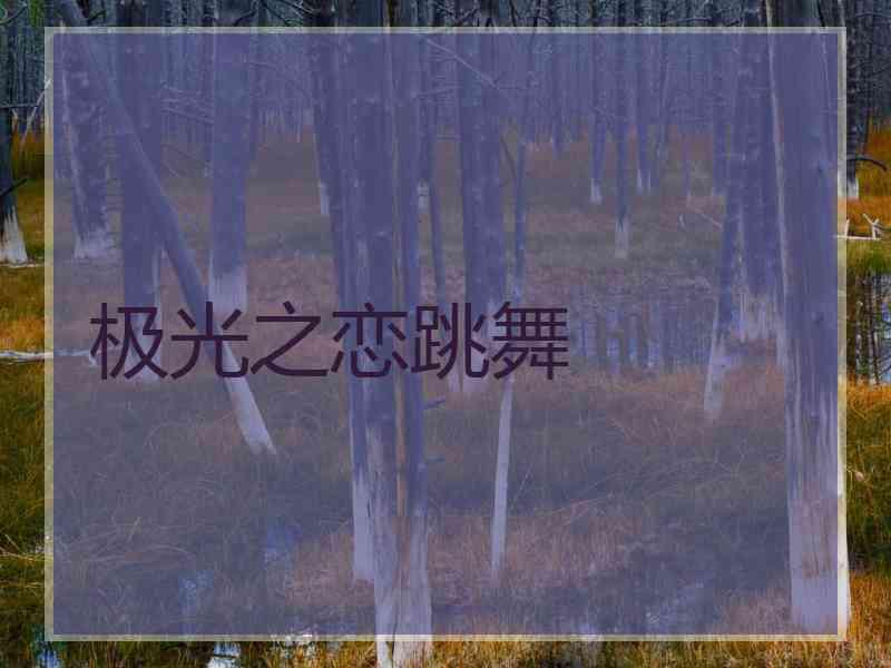 极光之恋跳舞
