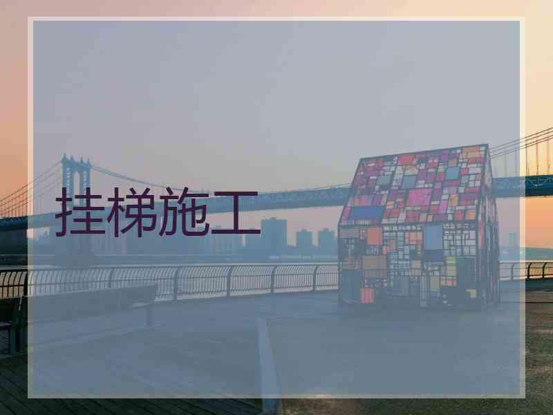 挂梯施工