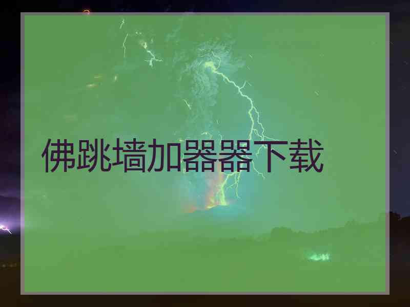 佛跳墙加器器下载