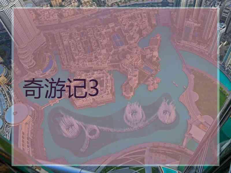 奇游记3
