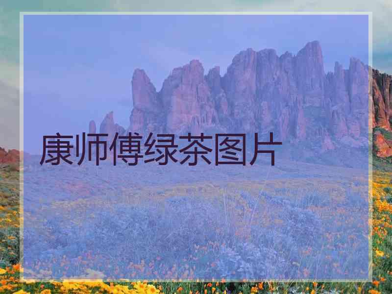 康师傅绿茶图片