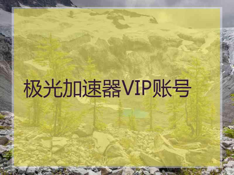 极光加速器VIP账号