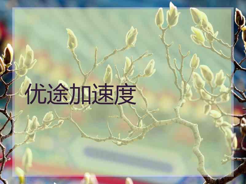 优途加速度